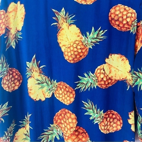 Tilly’s Do Everything In Love Tropical Pineapple Kimono Beach Cover Up OS - Picture 5 of 7